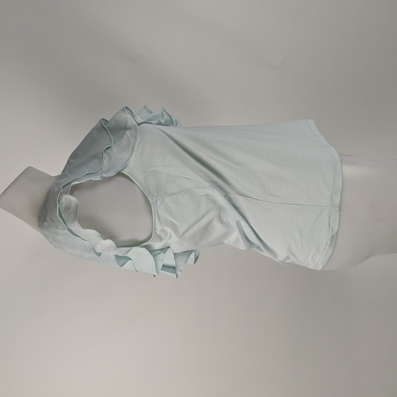 Witchery Women's Top Size L One Shoulder Ruffle Blue Daze NEW RRP $59.95 - Picture 5 of 9